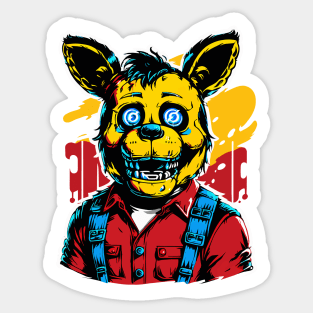 Five Nights At Freddys "New nightmare" Sticker